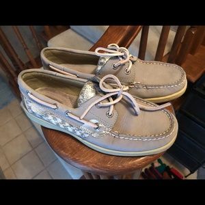 Sperry top siders angelfish herringbone